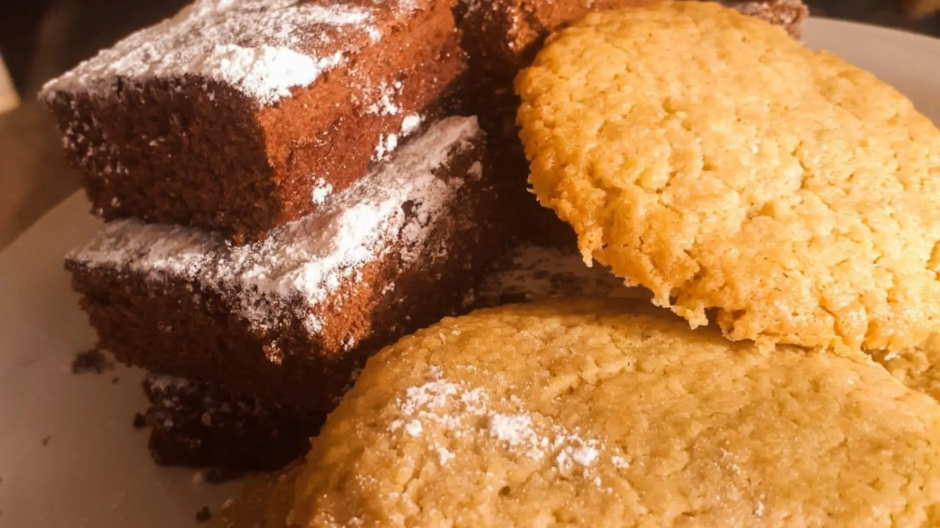 brownies y galletas